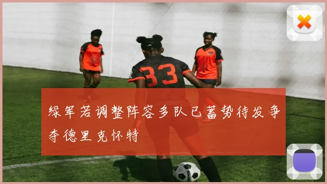 绿军若调整阵容多队已蓄势待发争夺德里克怀特